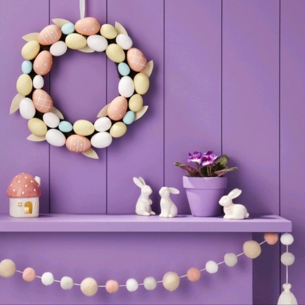 Spirtz 3pc Ceramic Easter Rabbit Set - Picture 2 of 3